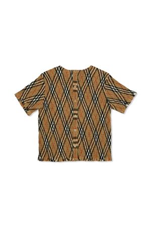 Blusa in cotone check BURBERRY KIDS | 8100073B9368